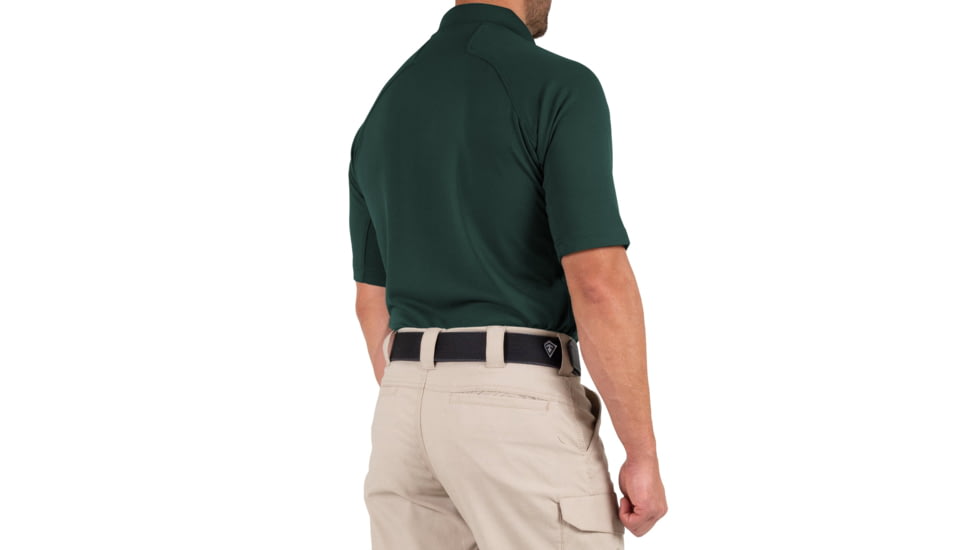 First Tactical Performance Short Sleeve Polo - Mens, Tall, Spruce Green, 6XL, 112509-812-6XL-T