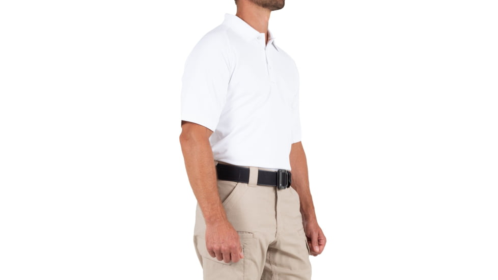 First Tactical Performance Short Sleeve Polo - Mens, Tall, White, 6XL, 112509-010-6XL-T