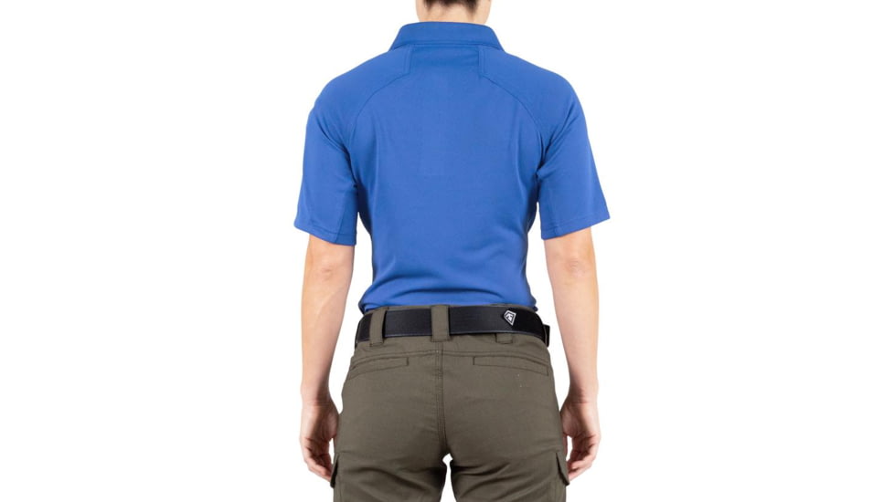 First Tactical Performance Short Sleeve Polo - Womens, Academy Blue, Extra Large, 122509-691-XL