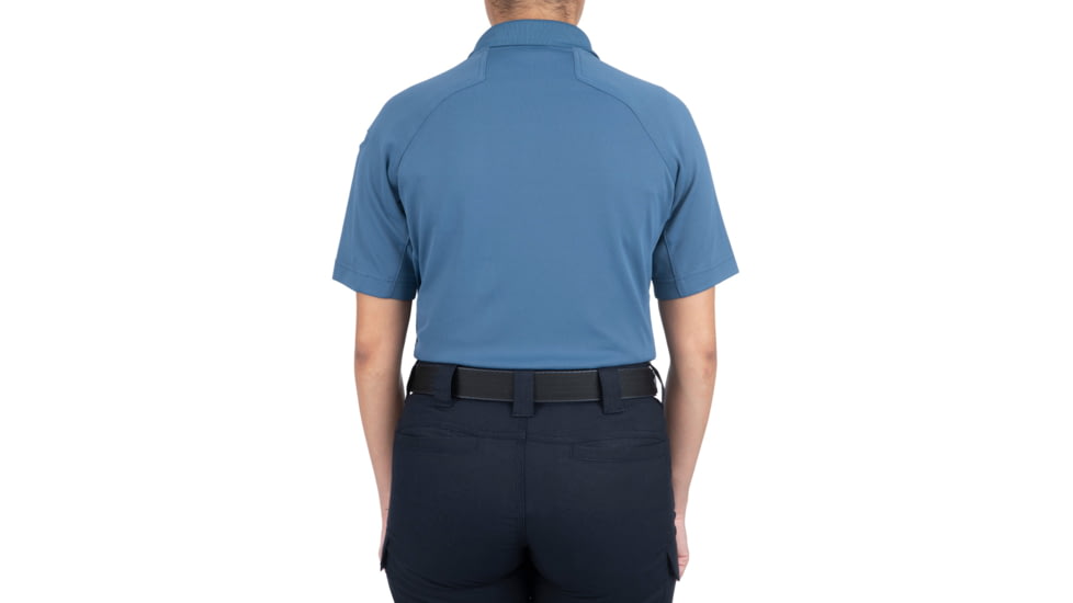 First Tactical Performance Short Sleeve Polo - Women's, French Blue, Large, 122509-484-L