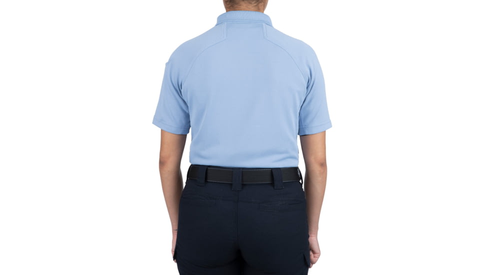 First Tactical Performance Short Sleeve Polo - Womens, Medium Blue, 3XL, 122509-781-3XL