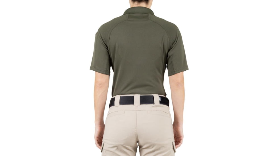 First Tactical Performance Short Sleeve Polo - Womens, OD Green, Extra Small, 122509-830-XS