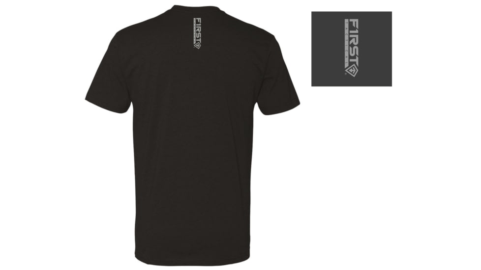 First Tactical S Sharpens S T-Shirt - Men's, Large, Charcoal, 112532-017-L