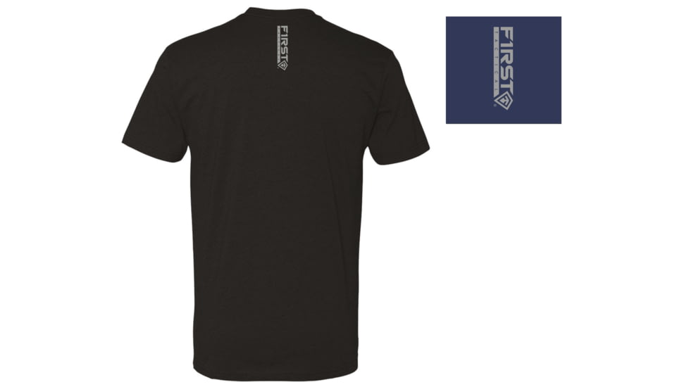 First Tactical S Sharpens S T-Shirt - Men's, Extra Large, True Navy Heather, 112532-728-XL