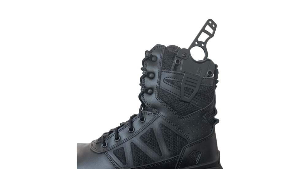 First Tactical Scorpion Fixed Blade Knife Tanto, 4.92 in, Steel, Black, One Size, 140000-019-1SZ