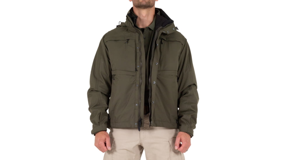 First Tactical Tactix System Jacket - Mens, OD Green, Tall, Large, 118502-830-L-T