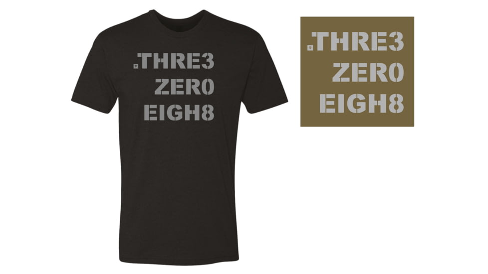 First Tactical Three Zero Eight T-Shirt - Men's, Extra Large, Military Green, 112527-474-XL