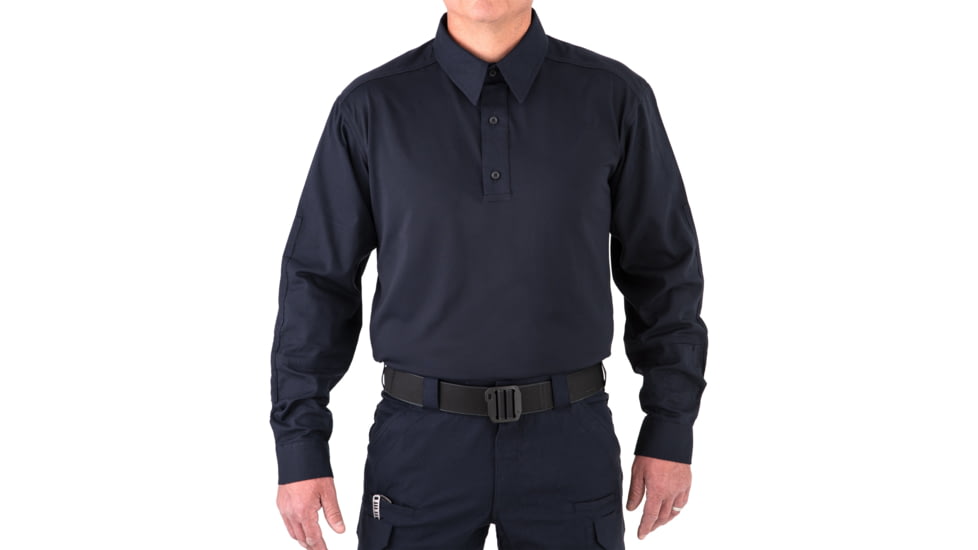 First Tactical V2 PRO Performance Shirt - Mens, Midnight Navy, Small, R, 111015-729-S-R