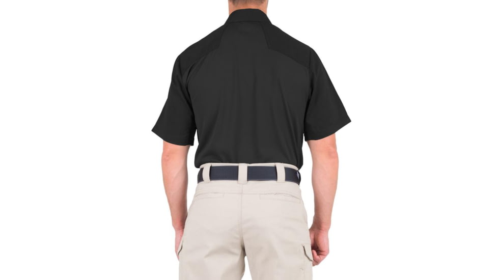 First Tactical V2 Pro Performance Short Sleeve Shirt - Mens, Black, Small, R, 112012-019-S-R