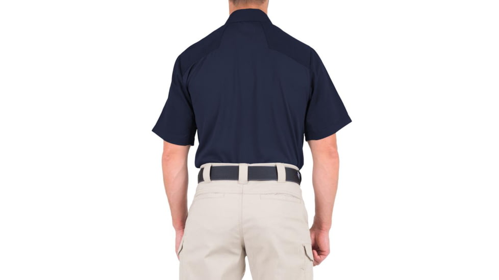 First Tactical V2 Pro Performance Short Sleeve Shirt - Mens, Midnight Navy, 3XL, R, 112012-729-3XL-R