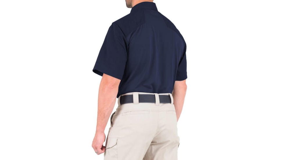 First Tactical V2 Pro Performance Short Sleeve Shirt - Mens, Midnight Navy, 3XL, R, 112012-729-3XL-R