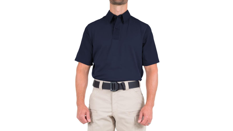 First Tactical V2 Pro Performance Short Sleeve Shirt - Mens, Midnight Navy, 3XL, R, 112012-729-3XL-R