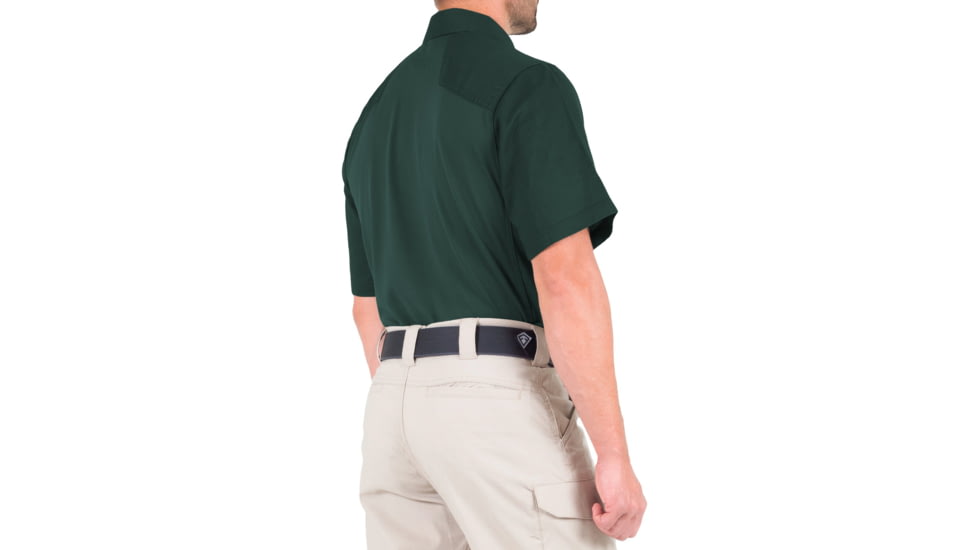 First Tactical V2 Pro Performance Short Sleeve Shirt - Mens, Spruce Green, 4XL, T, 112012-812-4XL-T