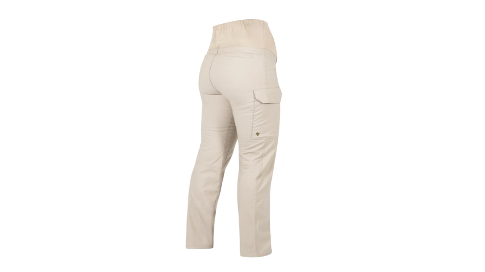 First Tactical V2 Tactical Maternity Pants - Womens, Unhemmed, Khaki, 6, 124011M-55-6-U