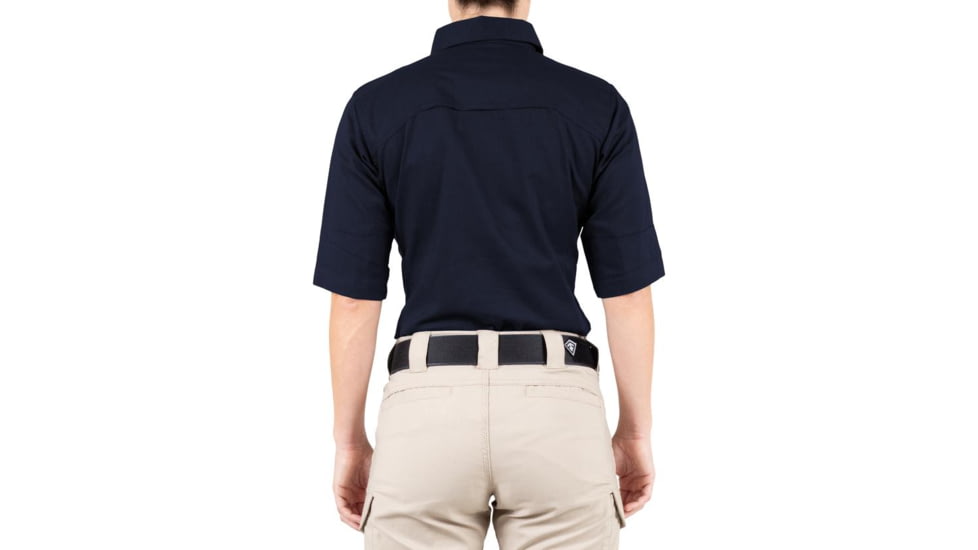 First Tactical V2 Tactical Short Sleeve Shirt - Womens, Midnight Navy, Extra Large, 122007-729-XL