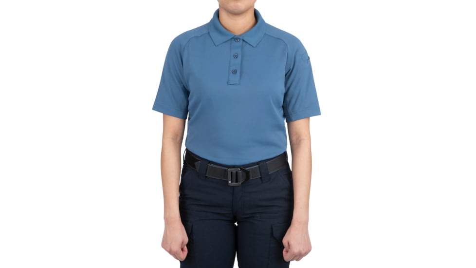 First Tactical Performance Short Sleeve Polo - Women's, French Blue, 3XL, 122509-484-3XL