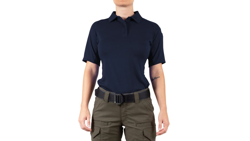 First Tactical Performance Short Sleeve Polo - Women's, Midnight Navy, 3XL, 122509-729-3XL