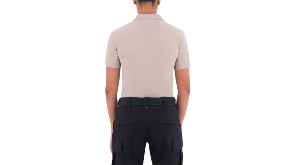 First Tactical Womens Performance Ss Polo, Khaki, Extra Small 122509-055-XS