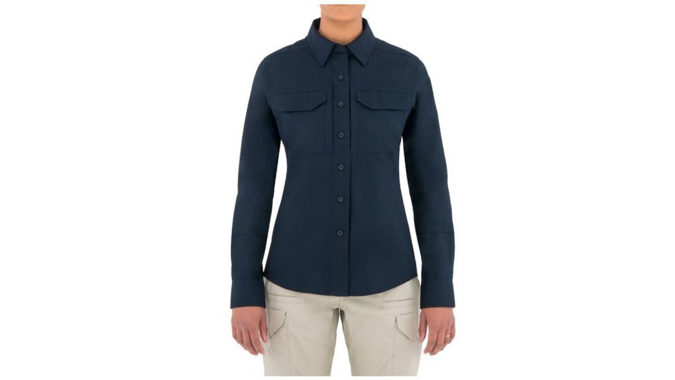 First Tactical Womens Specialist Tactcl Ls Sh, Midnight Navy, Extra Small Regular 121003-729-XS-R