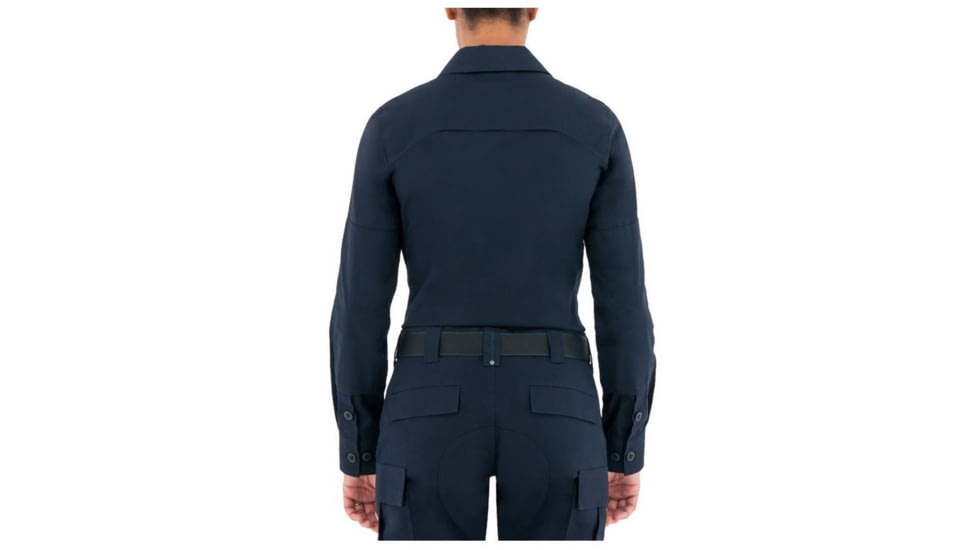 First Tactical Womens Tactix L/S Bdu Shirt, Midnight Navy, XXL Regular 121001-729-XXL-R