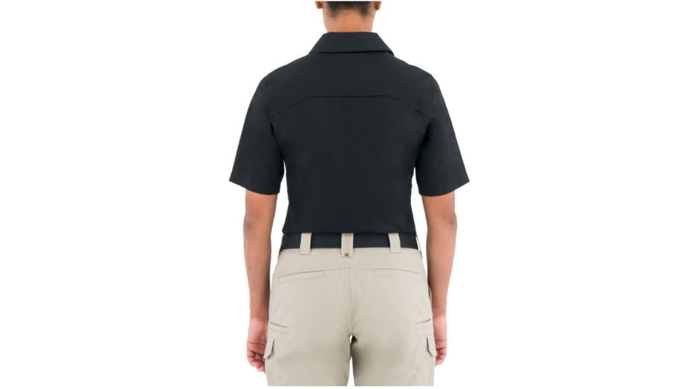 First Tactical Womens Tactix S/S Bdu Shirt, Black, Extra Small Regular 122004-019-XS-R