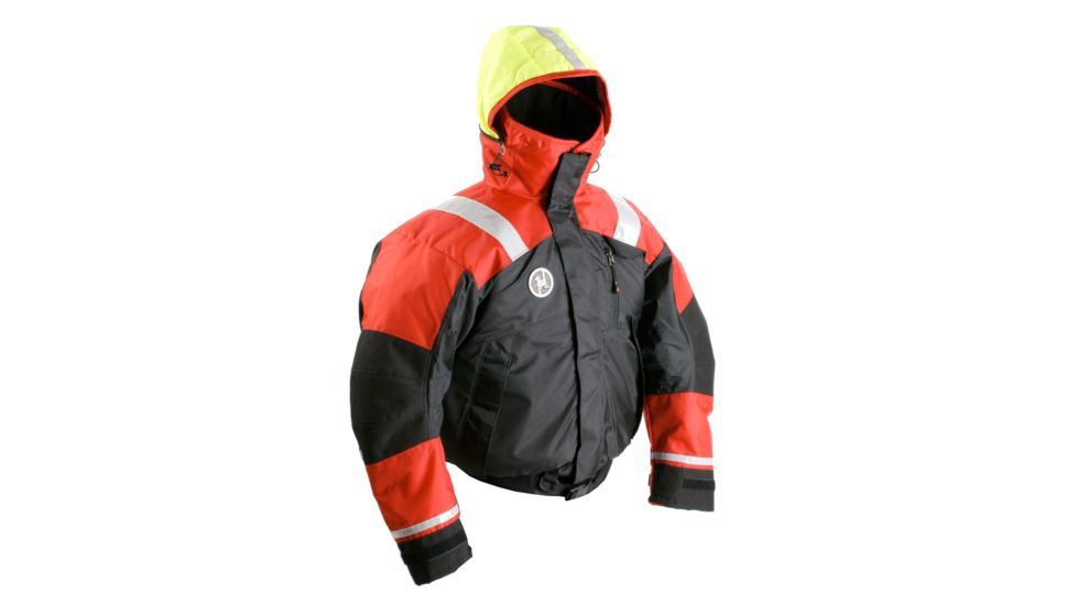 Firstwatch AB-1100 Flotation Bomber Jacket - Red/Black - Small 42780