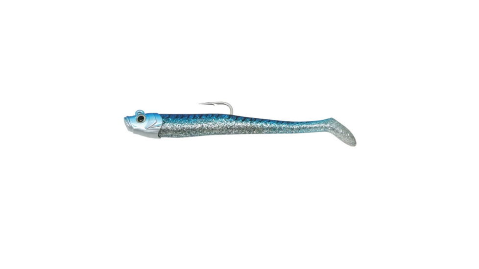 Fish Lab Mad eel heavy side/ side rolling action stright rigging 8' 5 1/4 oz oz sinking 1 head 2 bodies Blue Mackerel, ME-8-BM