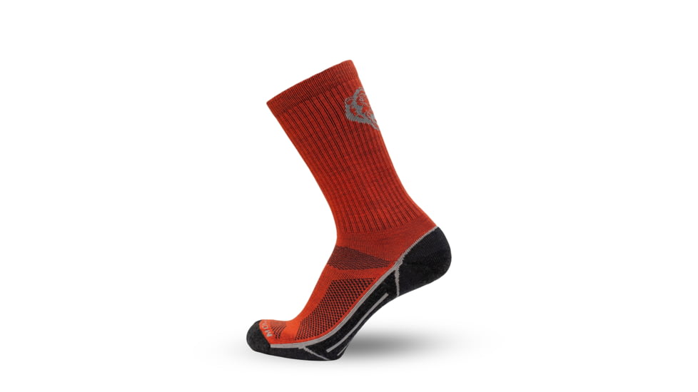 Fish Monkey Boot Cut Guide Series Socks, Clay, L, SM235-CLY-L