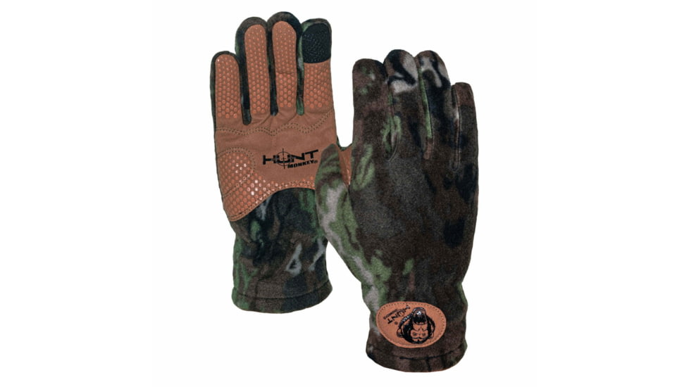 Fish Monkey Task Hunt Fleece Glove, Original Bottomland, M, HM708-M