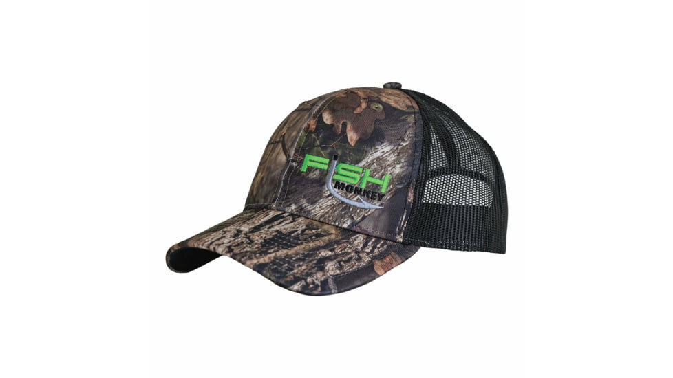 Fish Monkey The Hat, Break Up Country/Black, One size, FM76-CMOBL