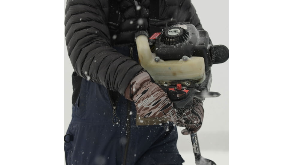 Fish Monkey Tundra EX Winter Glove, Fall Water Camo, M, FM31-FALLWTRCAM-M