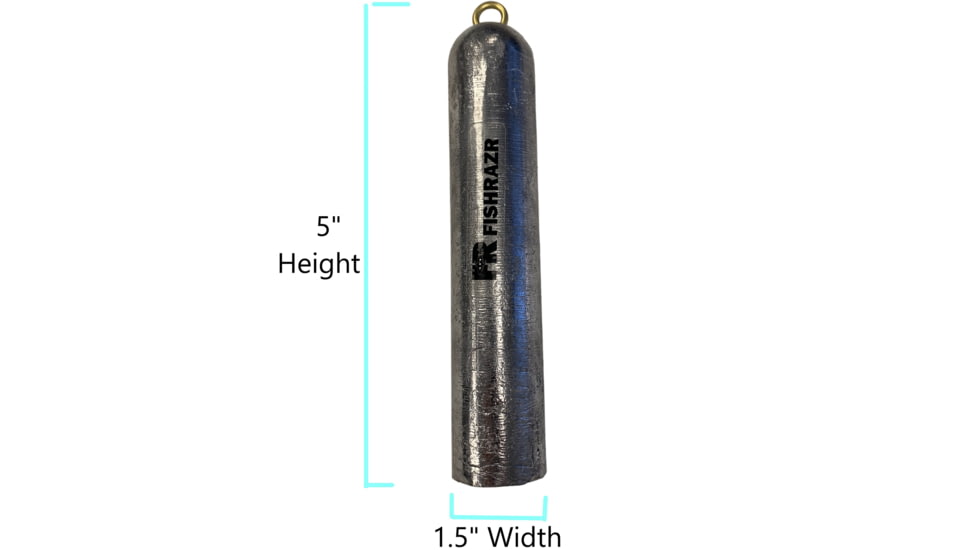 Fish Razr 3lb Deep Drop Lead Weight, DD03