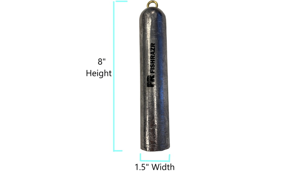 Fish Razr 5lb Deep Drop Lead Weight, DD05