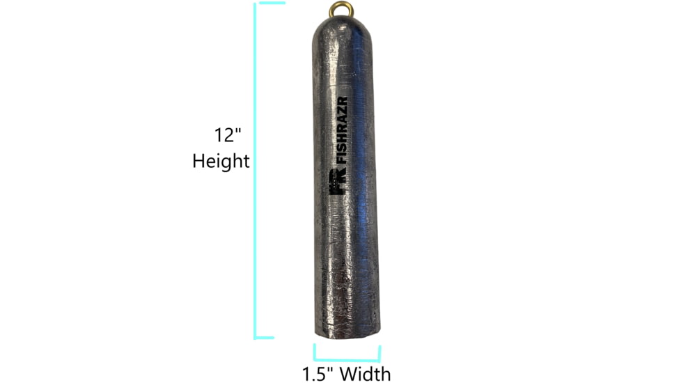 Fish Razr 8lb Deep Drop Lead Weight, DD08