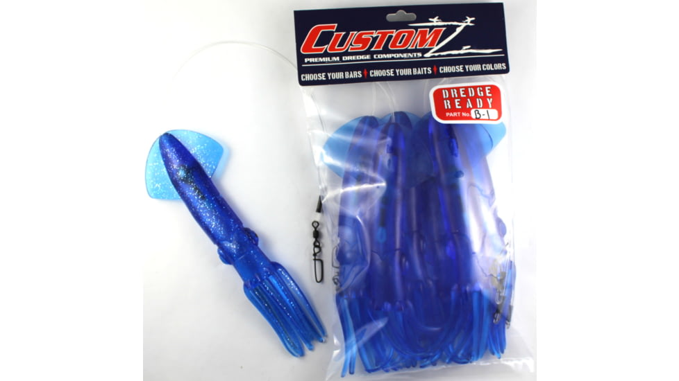 Fish Razr Dredge Ready Rigged Squid