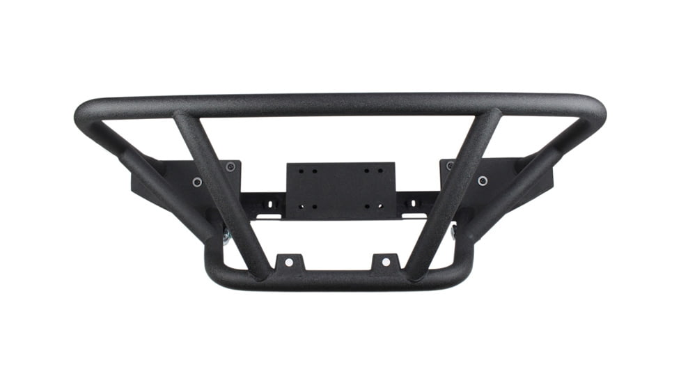 Fishbone Offroad Fishbone Front Winch Bumper w/Full Grille Guard, Jeep Wrangler JK 2007 - 2018, Black Textured, FB22005