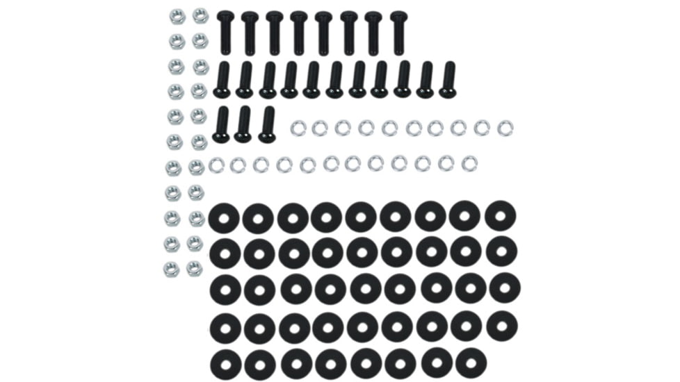 Fishbone Offroad Fishbone Front Winch Bumper w/Full Grille Guard, Jeep Wrangler JK 2007 - 2018, Black Textured, FB22005