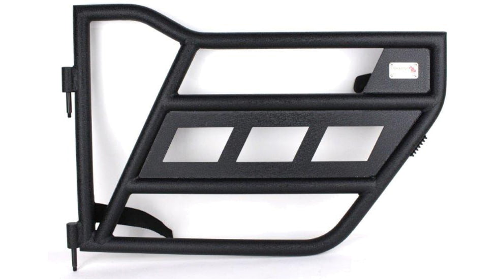 Fishbone Offroad Front and Rear Tube 4 Doors, Jeep Wrangler JK 2007 - 2018, Black Textured, FB24022