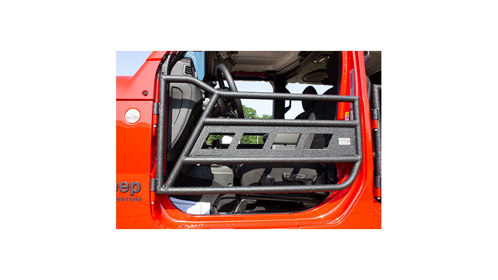 Fishbone Offroad Front and Rear Tube Doors, Jeep Wrangler JL 2018 - 2020, Black Textured, FB24086