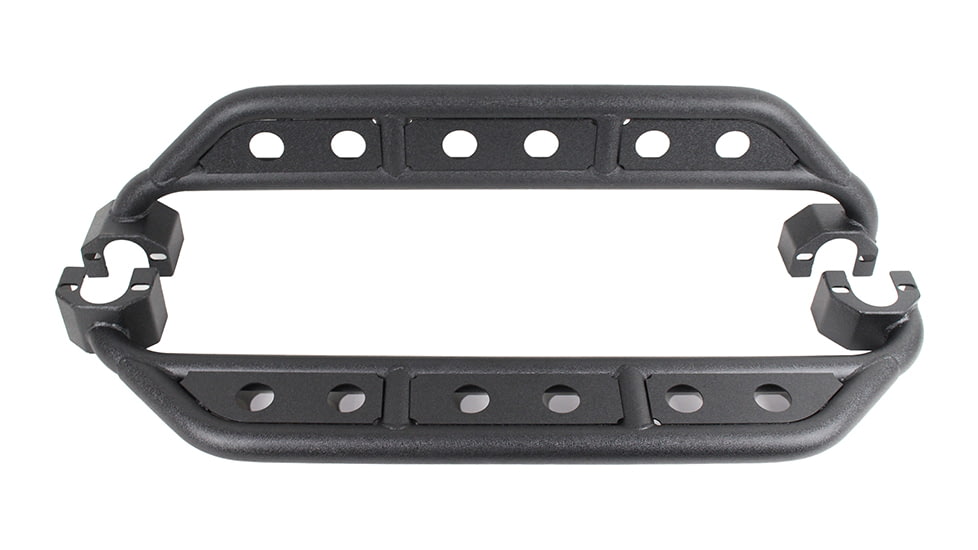 Fishbone Offroad JK Step Slider, 2 Door, Jeep Wrangler JK 2007 - 2018, Black Textured, FB23071
