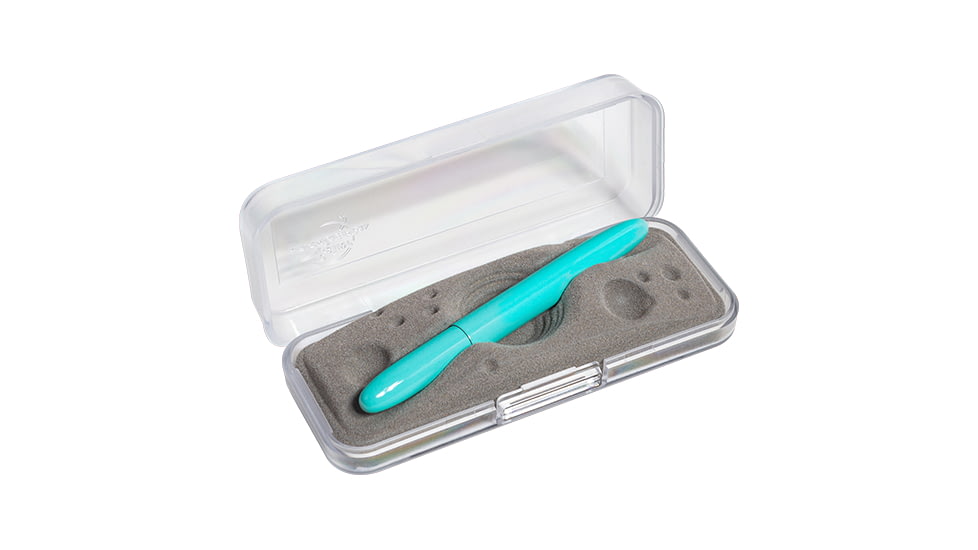 Fisher Space Pen Bullet Space Pen, PR-4 Black Ink, Medium Point, 5.25 / 3.75 in Length, Gift Boxed, Tahitian Blue, 400TBL