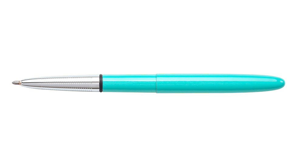 Fisher Space Pen Bullet Space Pen, PR-4 Black Ink, Medium Point, 5.25 / 3.75 in Length, Gift Boxed, Tahitian Blue, 400TBL