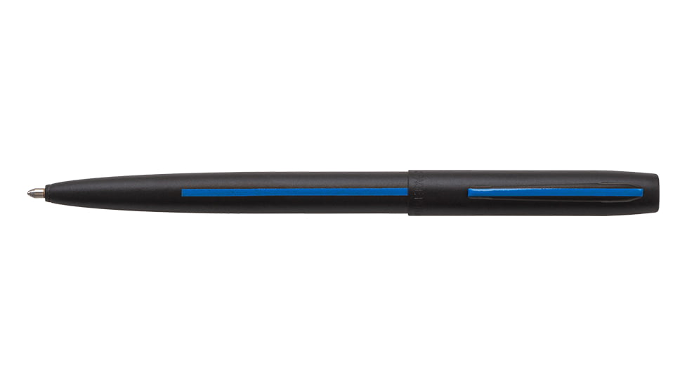 Fisher Space Pen Law Enforcement Space Pen, PR-4 Black Ink, Medium Point, 5.27 in Length, Matte, Black/Blue, M4BLEBL