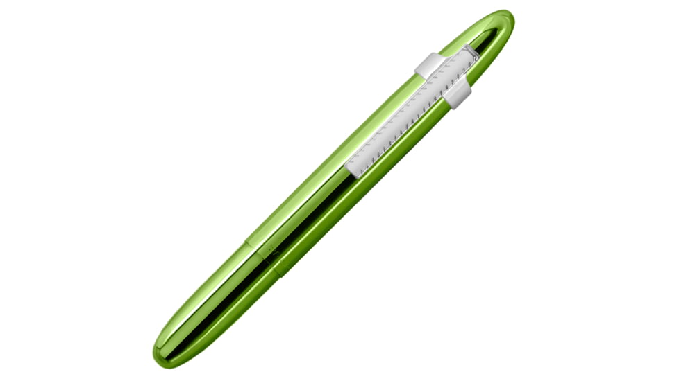 Fisher Space Pen Lime Green Powder Coated with Clip FSP400LGCL