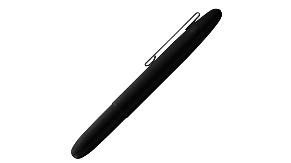 Fisher Space Pen Matte Black Bullet with Clip FSP400BCL
