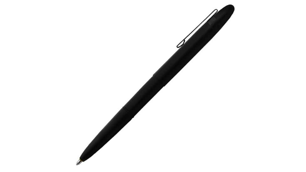 Fisher Space Pen Matte Black Bullet with Clip FSP400BCL