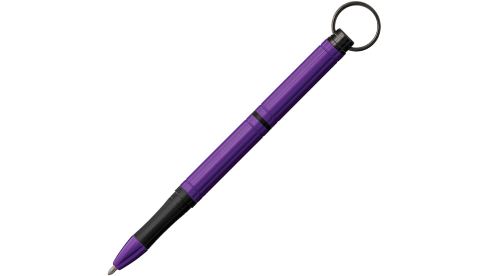 Fisher Space Pen Purple Backpacker Keyring Pen