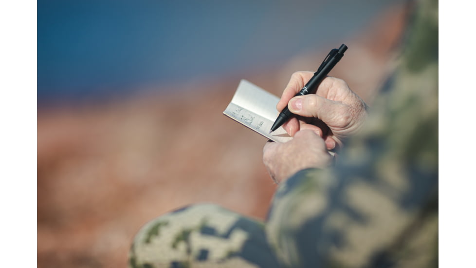 Fisher Space Pen Writes Upside Down Ballpoint Pen, Black, CLUTCH