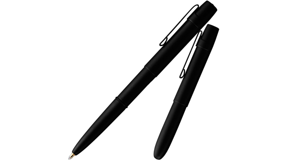 Fisher Space Pen X-Mark Bullet Space Pen, PR-4 Black Ink, Medium Point, 5.27 in Length, Gift Boxed, w/ Square Top Cap, Black, 400BWCBCL