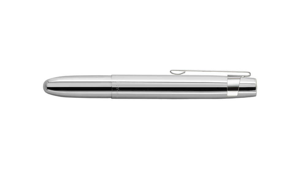Fisher Space Pen X-Mark Bullet Space Pen, PR-4 Black Ink, Medium Point, 5.27 in Length, Gift Boxed, w/ Square Top Cap, Chrome, 400WCCL